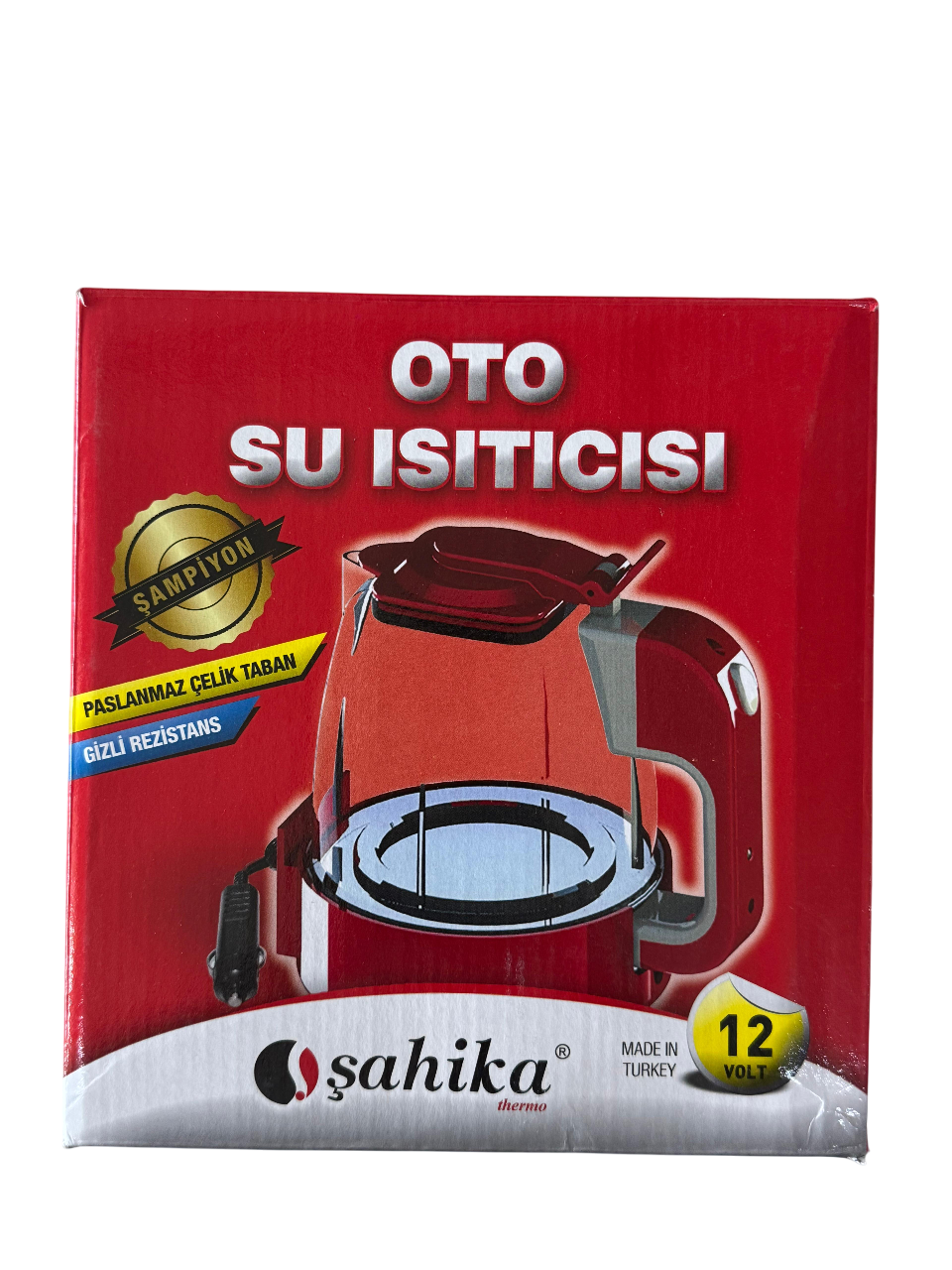 12V Oto Su ısıtıcısı Çakmaklık Girişli
