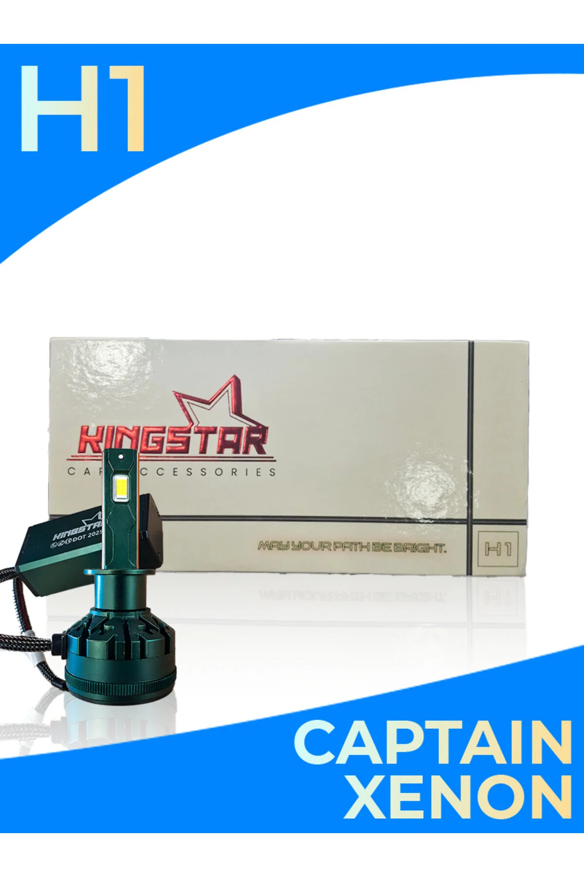 KNG H1 LED Xenon Far Ampulü - 1